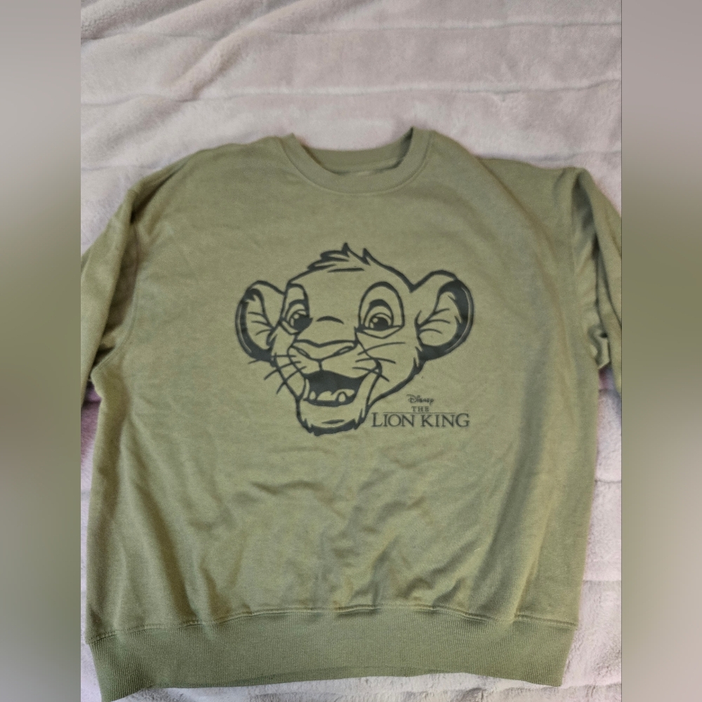 Disney The Lion King Green Sweatshirt